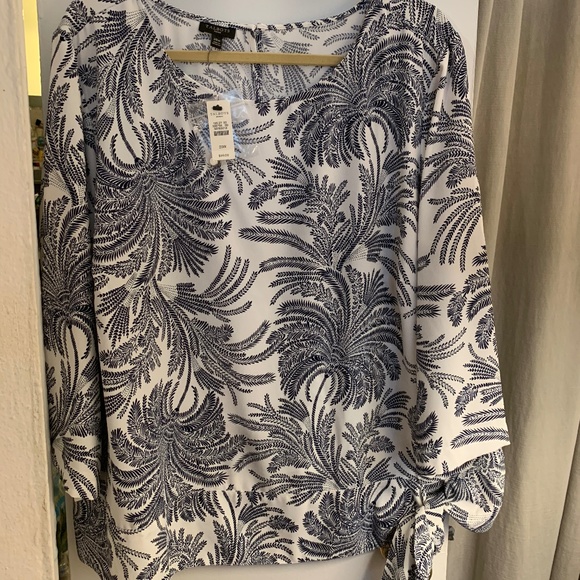 Talbots Wrinkle Free Blouse sz 20W - Picture 1 of 7
